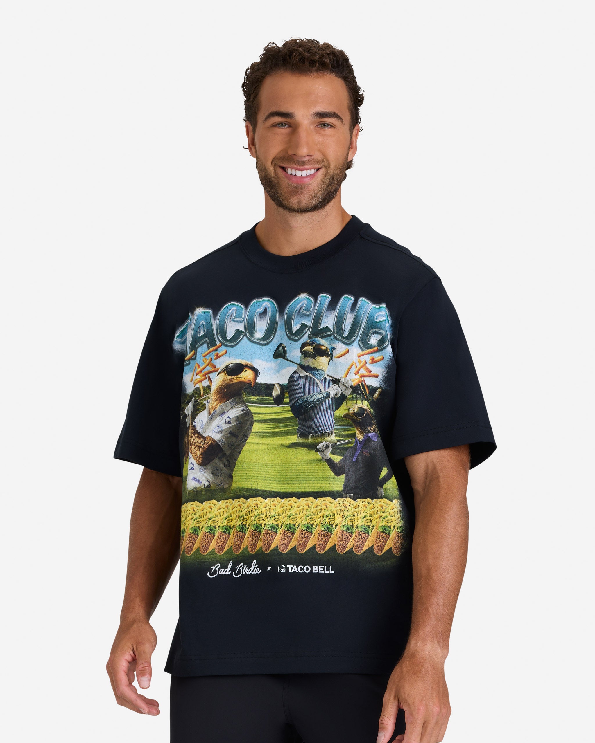 Taco Bell Taco Club Boxy Tee – Bad Birdie
