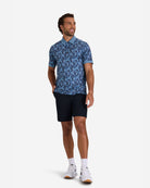 Ridge - Topographic Triumph-Men's Polo-Bad Birdie