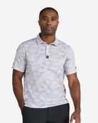 Tech Pique - Undulated Fog - Grey-Men's Polo-Bad Birdie