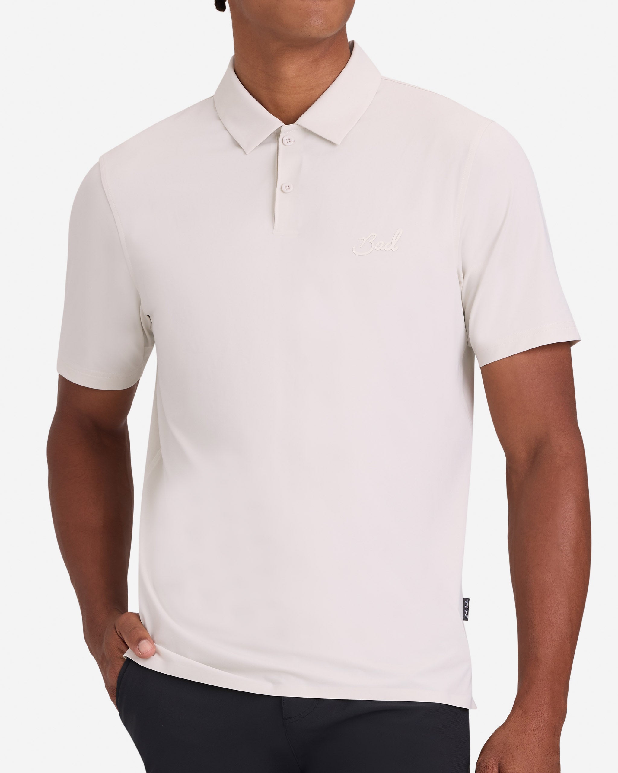 Vapor Cooling Polo - White Onyx