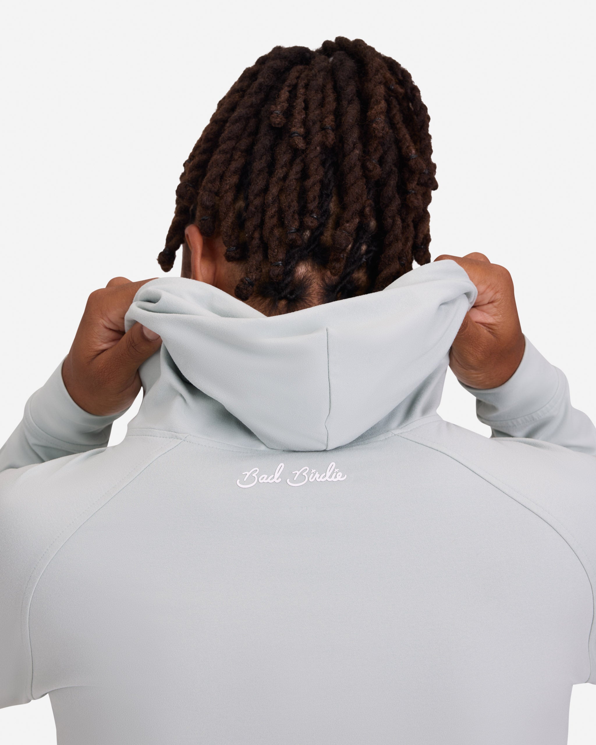 Velocity Hoodie - Aqua Grey
