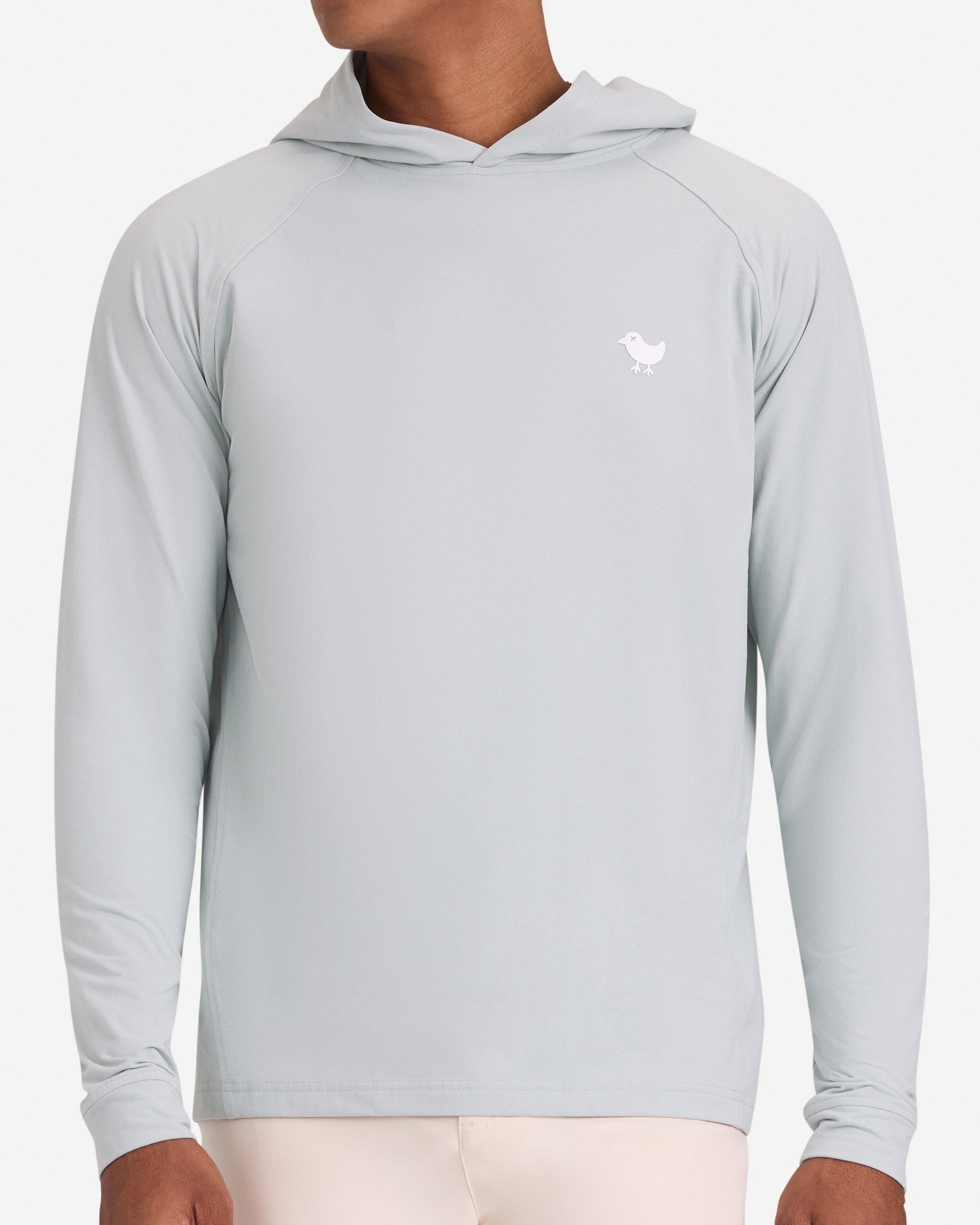 Velocity Hoodie - Aqua Grey