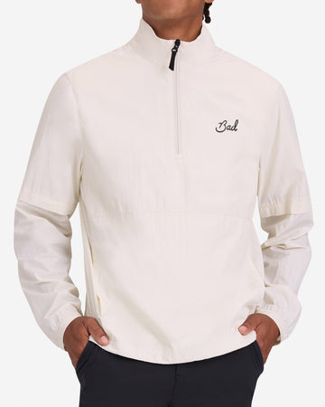 Men's Vortex Windbreaker - White Onyx – Bad Birdie