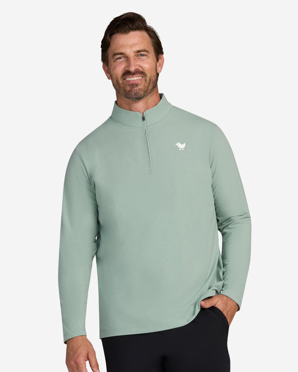 Washed Sage Quarterzip