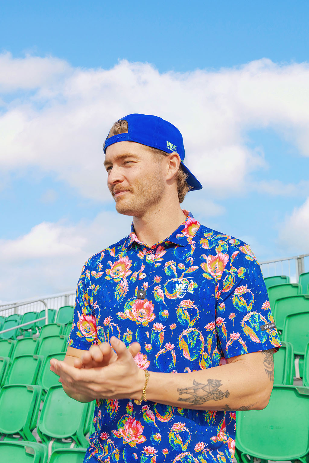 BIRDIE WING 非売品Tシャツ Mサイズ &コースター& Birdie Bound Men's & Big Men's Novelty Print Golf Polo, Sizes S