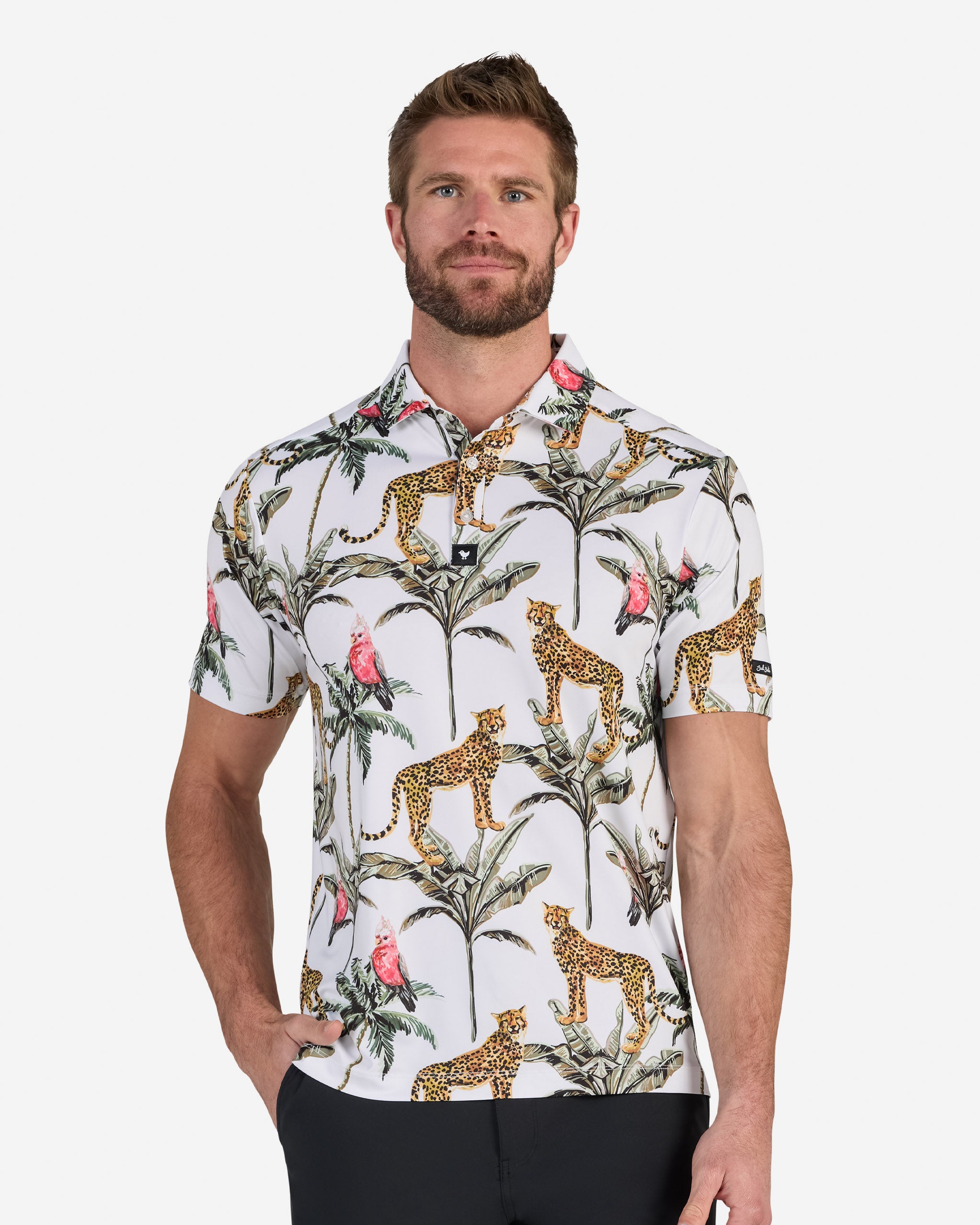 Wildlife-Men's Polo-Bad Birdie