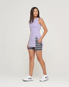 Women's High Slit Tunic - Lavender - Bad Birdie