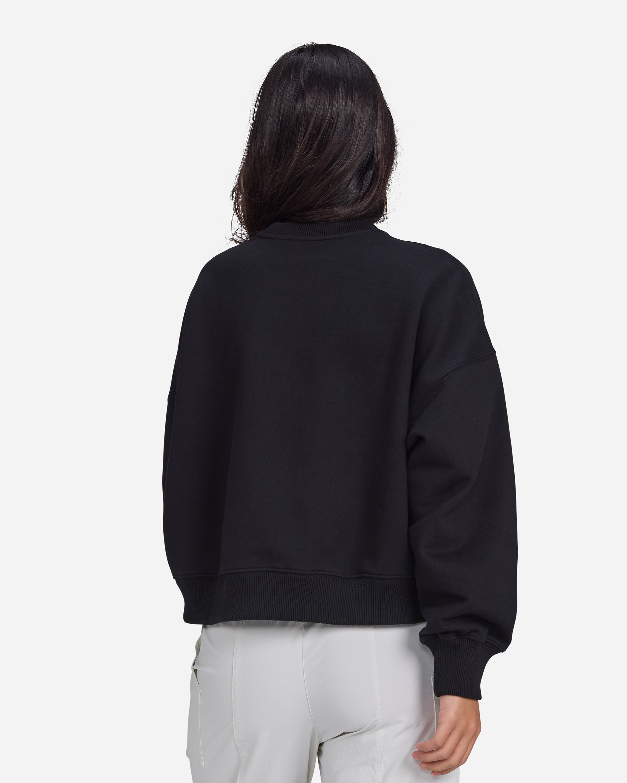 Women's Script Crewneck - Black - Bad Birdie