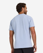 Birdie Blur Tee - Blue Blizzard-Men's T-Shirt-Bad Birdie