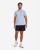 Birdie Blur Tee - Blue Blizzard-Men's T-Shirt-Bad Birdie