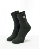 Birdie Quarter Sock - Deep Forest-Socks - Bad Birdie