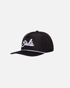 Birdie Rope Hat - Black/White-Bad Hat - Bad Birdie