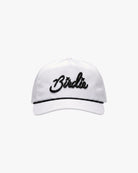 Birdie Rope Hat - White/Black-Bad Hat - Bad Birdie