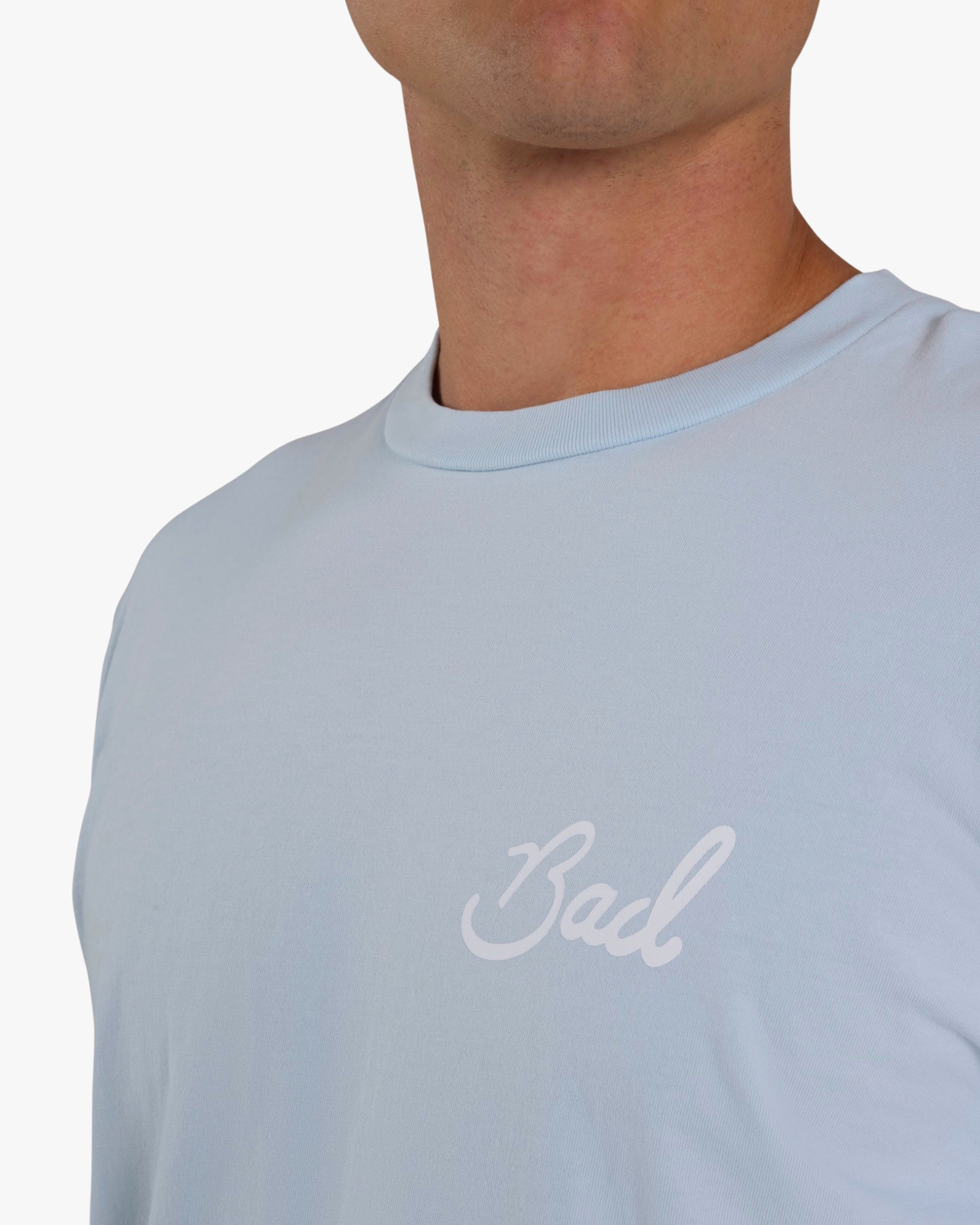 Birdie Tee - Baby Blue-T-Shirts - Bad Birdie