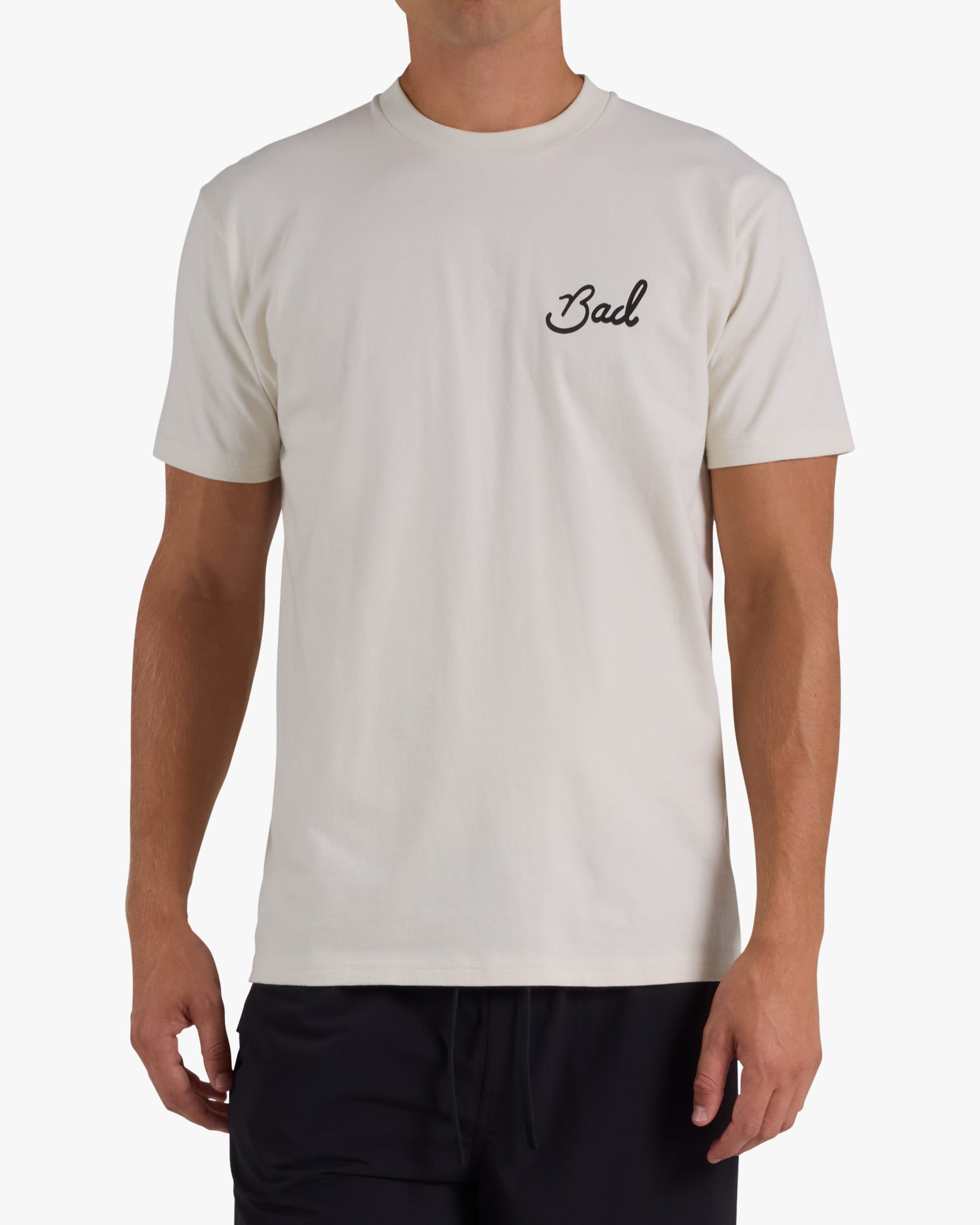 Birdie Tee - White Onyx-T-Shirts - Bad Birdie