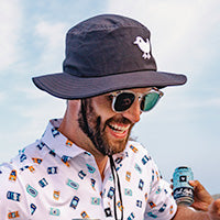 BRIEFING GOLF surf & turf ハット　NAVY BRIEFING GOLF surf & turf ハット NAVY