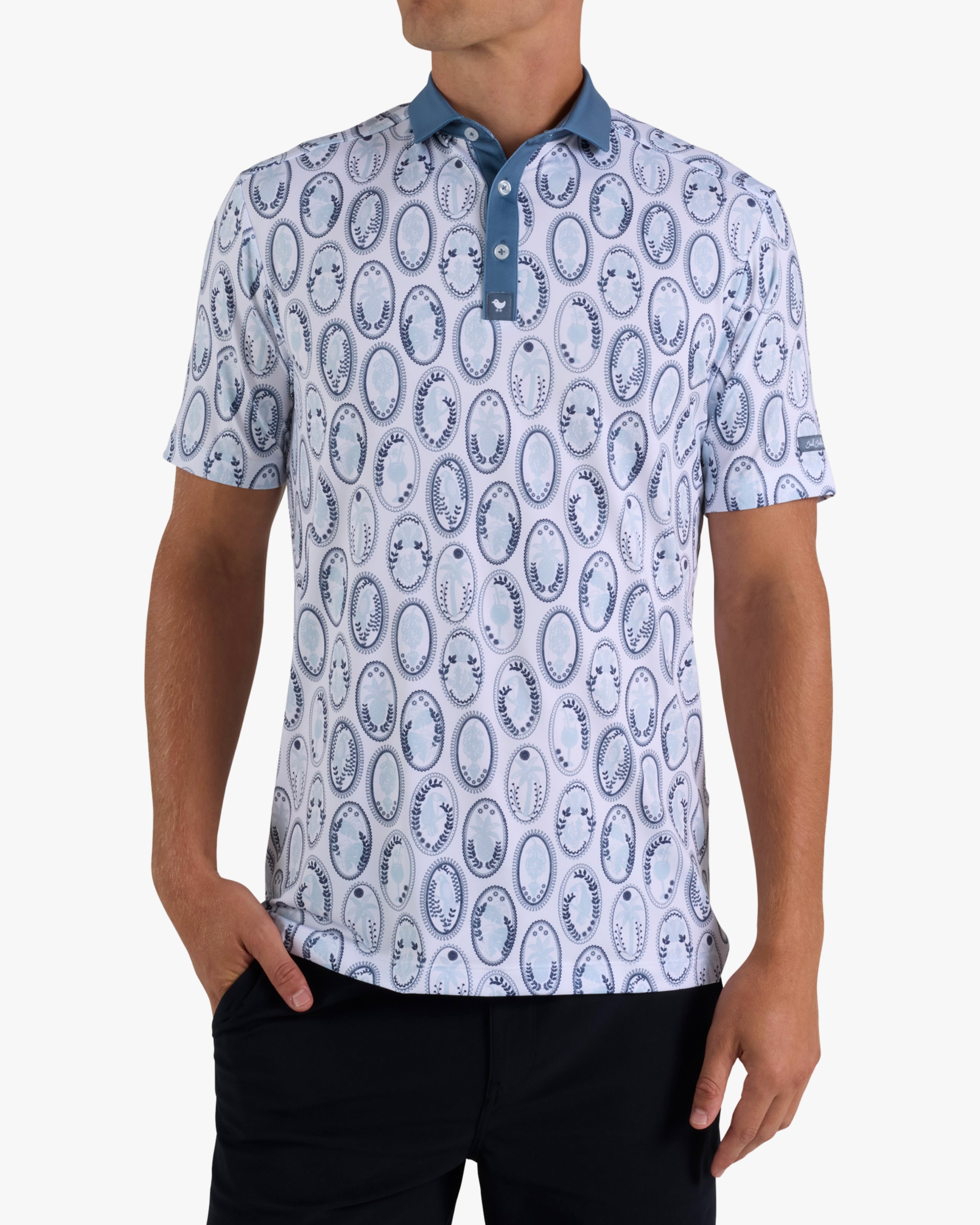 Club Coins-Core Performance Polo - Bad Birdie