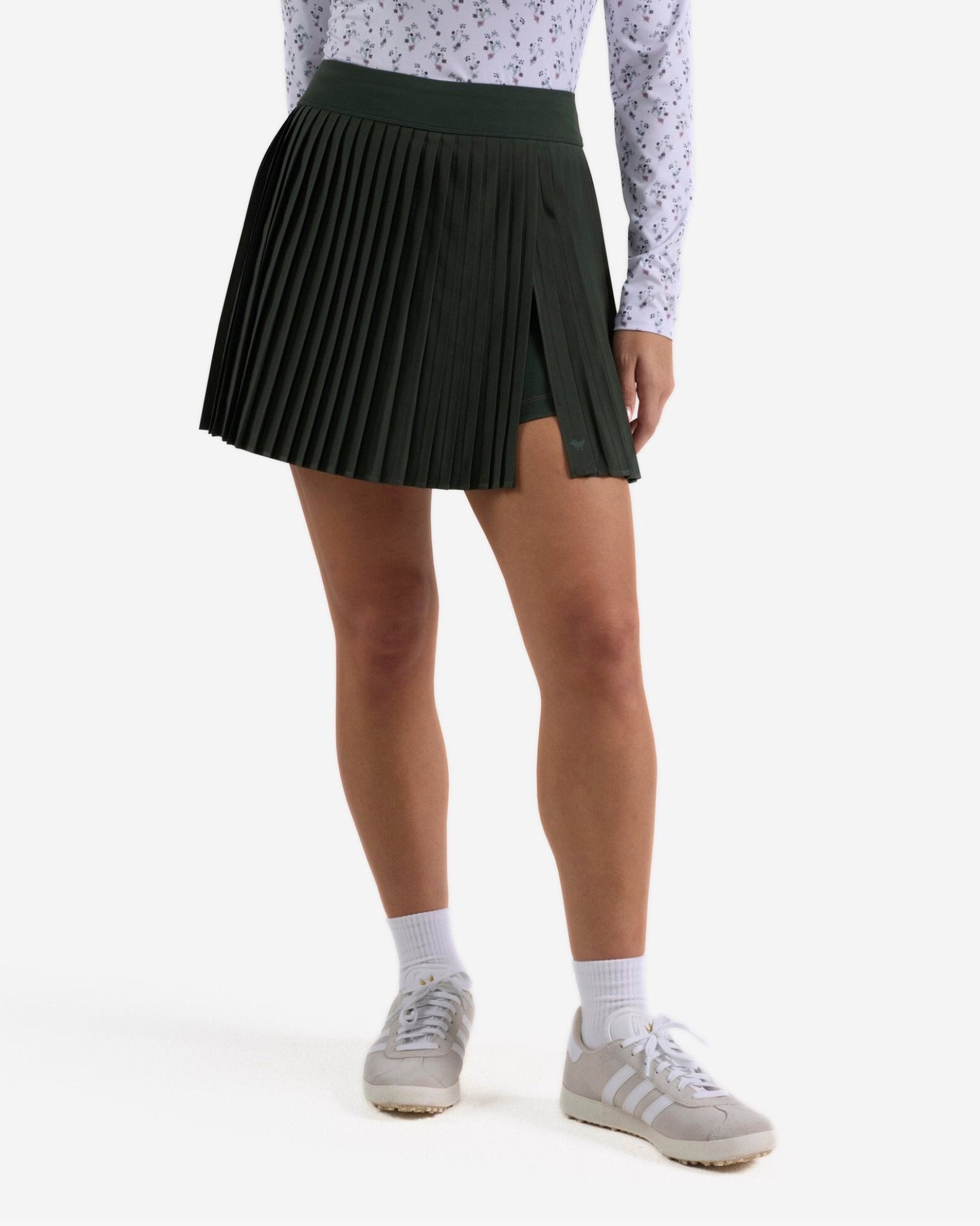 Double Down Skort - Deep Forest-Double Down Skorts - Bad Birdie