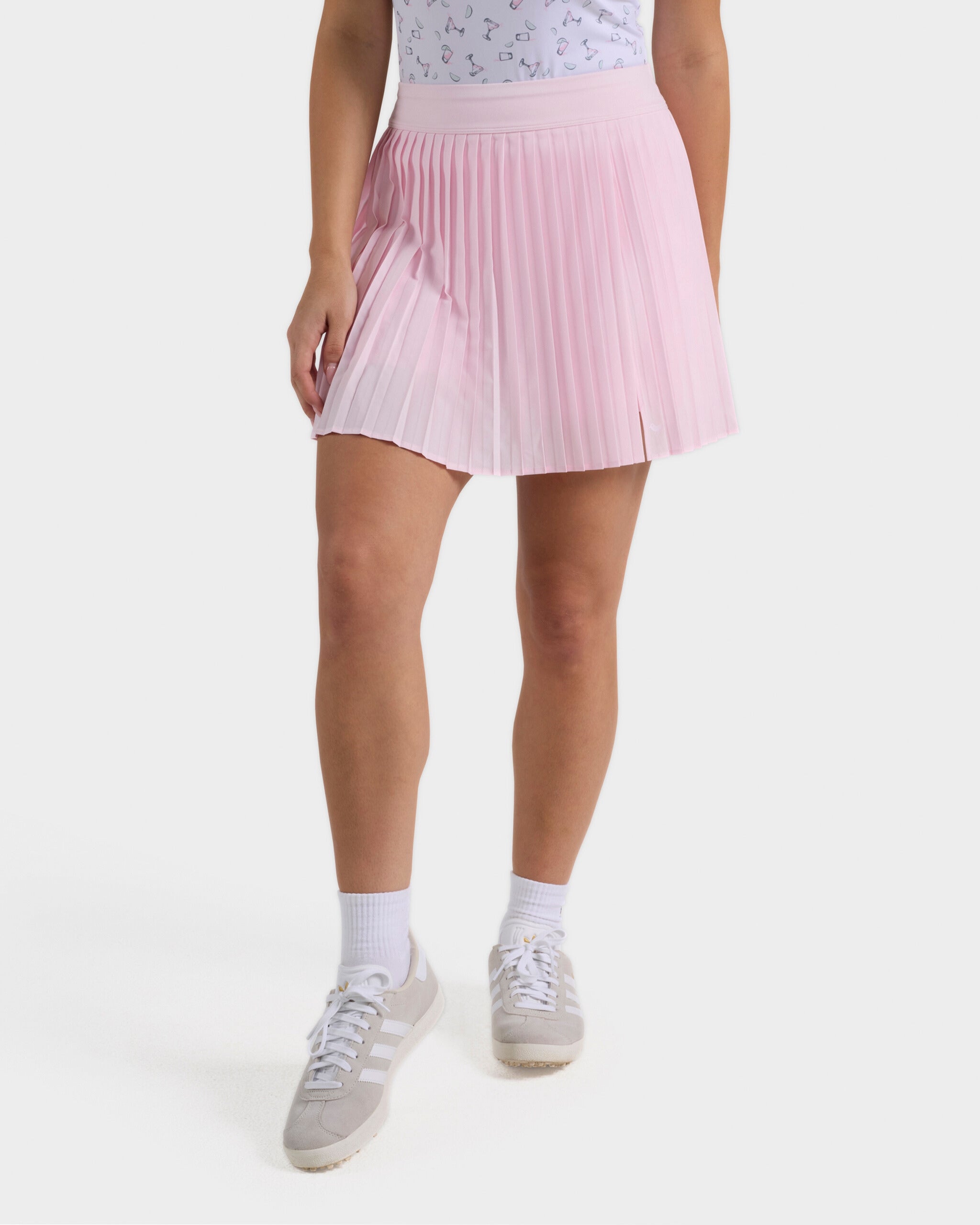 Double Down Skort - Frosty Petal-Double Down Skorts - Bad Birdie