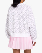 French Terry Crewneck - Petunia Junkie-Women's Crewneck - Bad Birdie