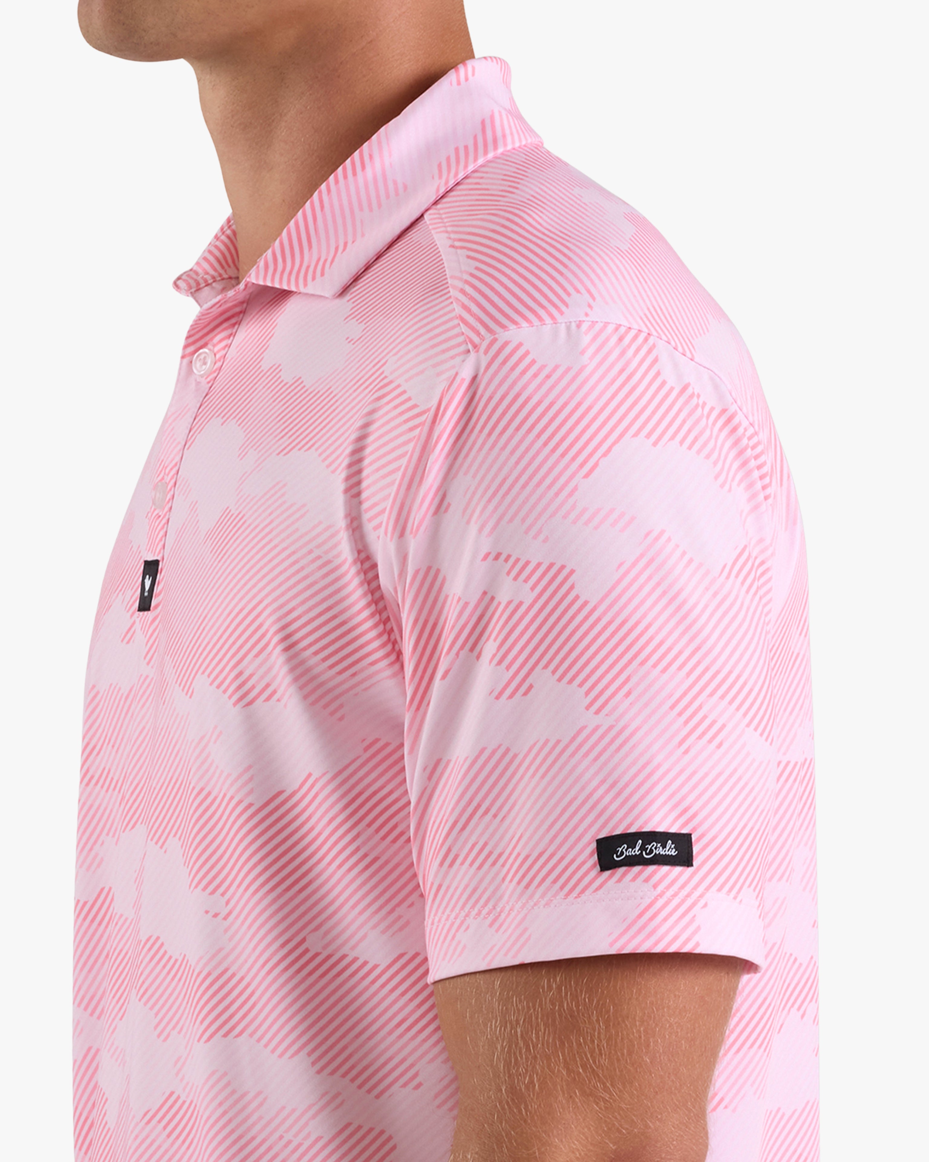 Frostbite - Frosty Petal-Core Performance Polo - Bad Birdie