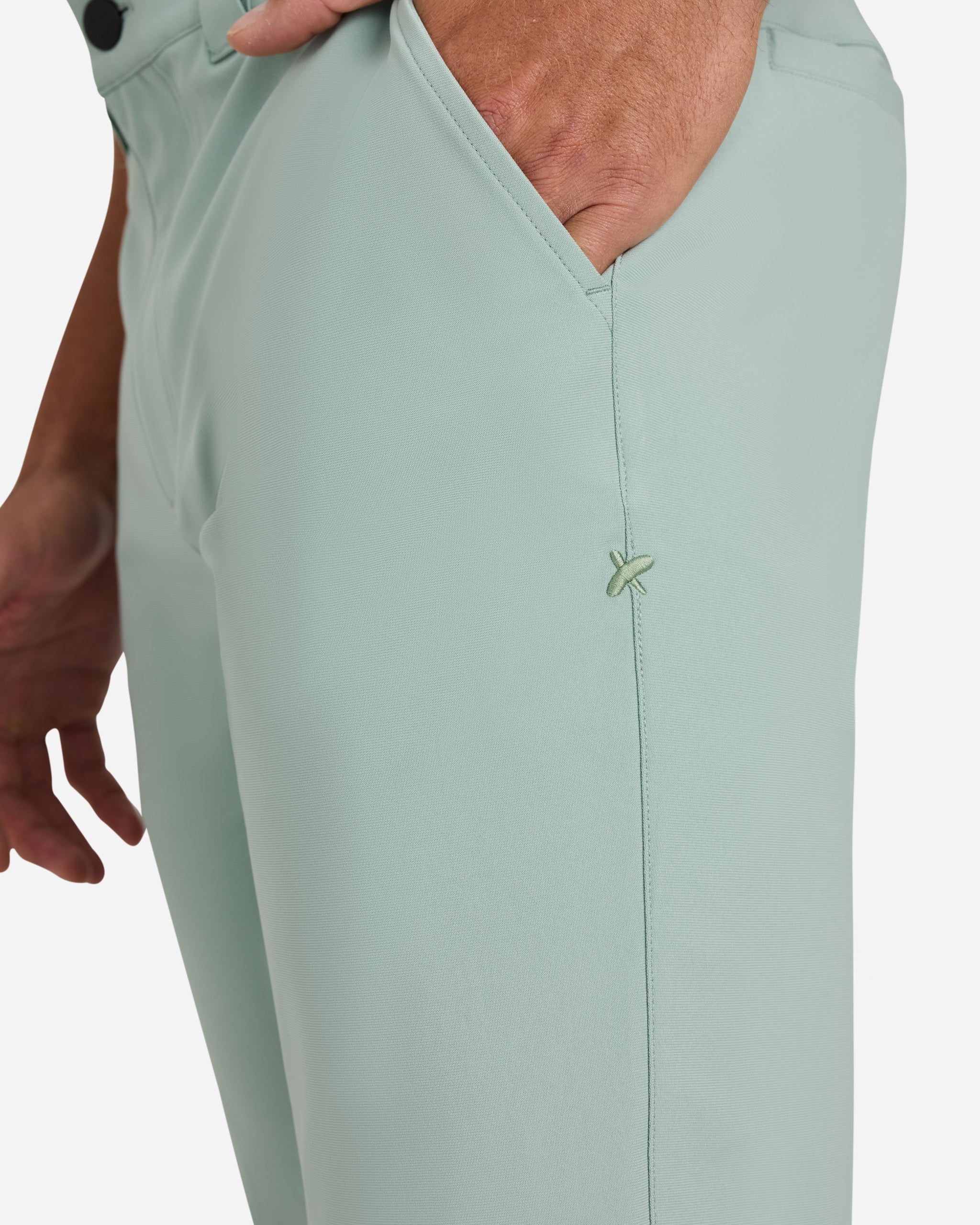 Golf Pant - Washed Sage-Golf Pants - Bad Birdie