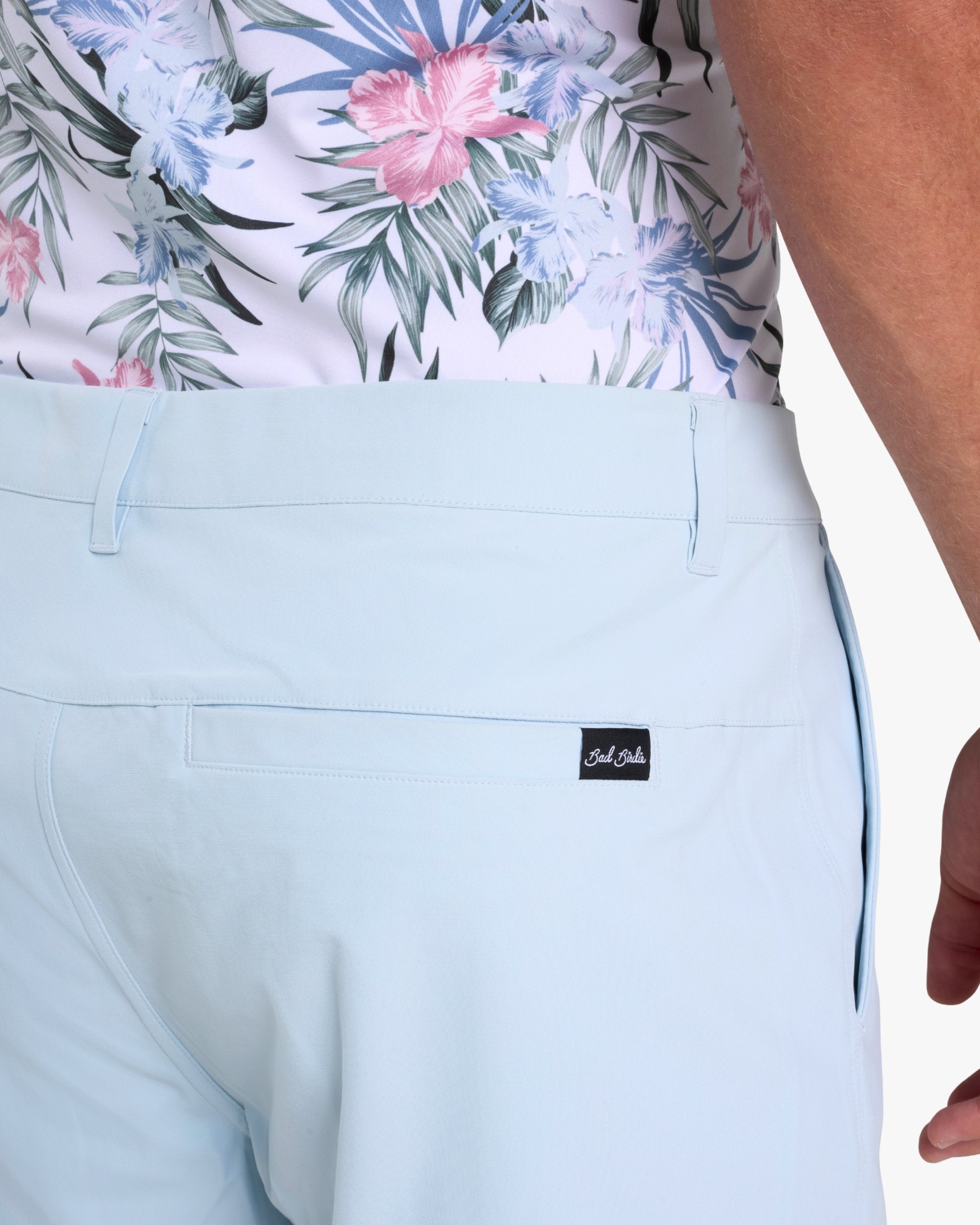 Golf Short - Baby Blue-Golf Shorts - Bad Birdie