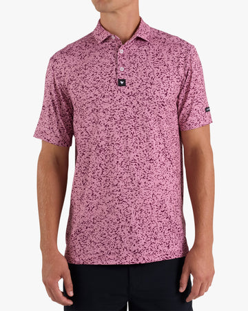 Bad Birdie Greens Keeper Foxglove Men's Polo Shirt