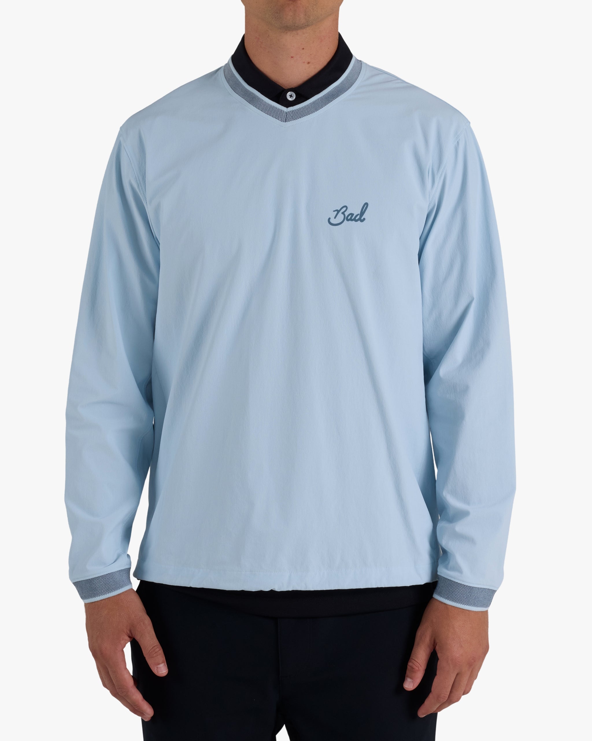 Kinetic Wind Pullover - Baby Blue-Bad Elements - Bad Birdie
