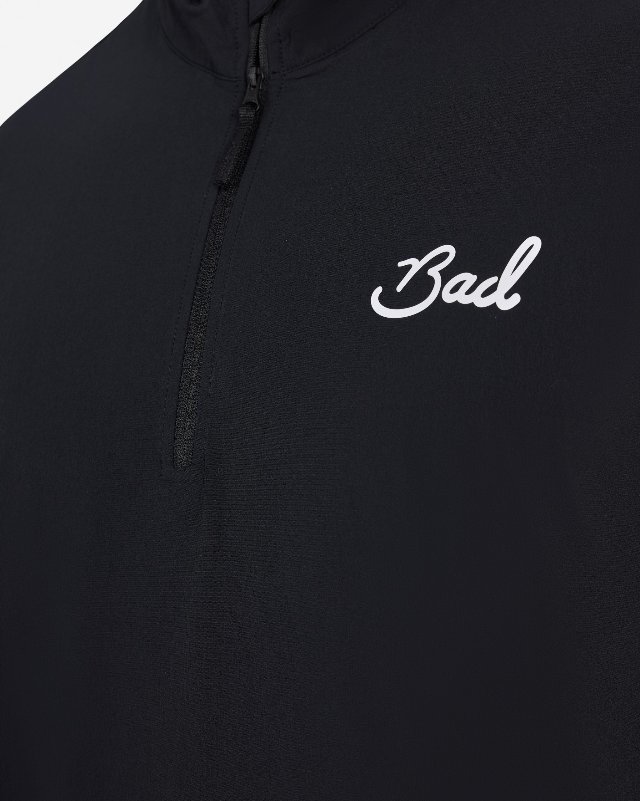 Mechanism Quarterzip - Black-Mechanism Quarterzip - Bad Birdie