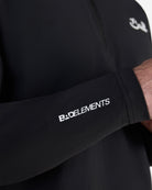 Mechanism Quarterzip - Black-Mechanism Quarterzip - Bad Birdie