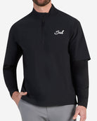 Mechanism Quarterzip - Black-Mechanism Quarterzip - Bad Birdie