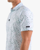 Paint Splatter 3 - Green-Core Performance Polo - Bad Birdie