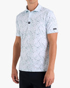 Paint Splatter 3 - Green-Core Performance Polo - Bad Birdie