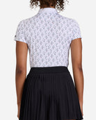 Petunia Junkie-Women's Core Performance Polo - Bad Birdie