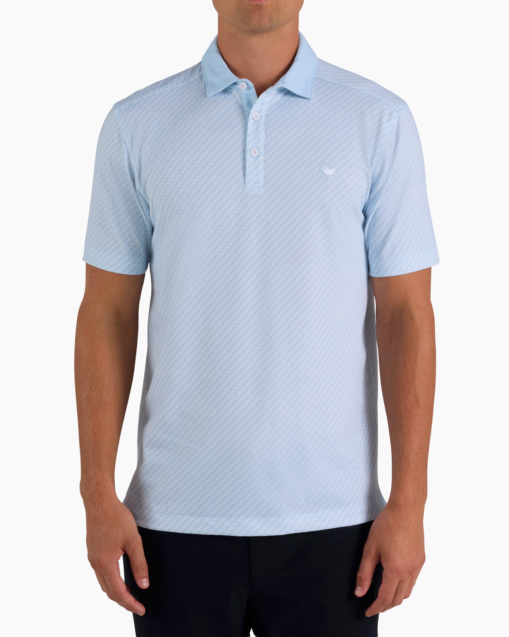 Pique Performance - Linked Up-Pique Performance Polo - Bad Birdie