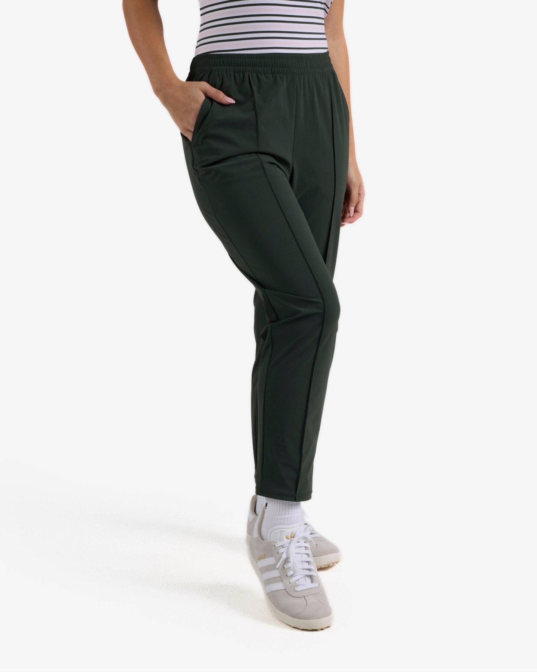 Players Pant - Deep Forest-Women's Golf Pants - Bad Birdie
