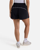 Players Track Short - Black-Women's Shorts - Bad Birdie