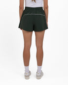 Players Track Short - Deep Forest-Women's Shorts - Bad Birdie