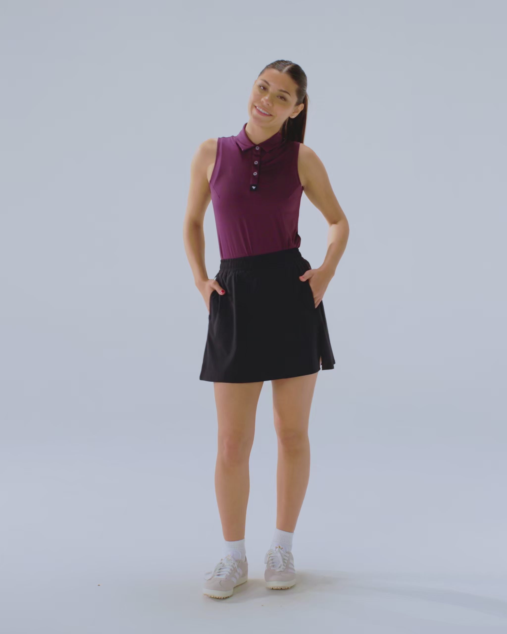 Performance Skort - Black – Bad Birdie