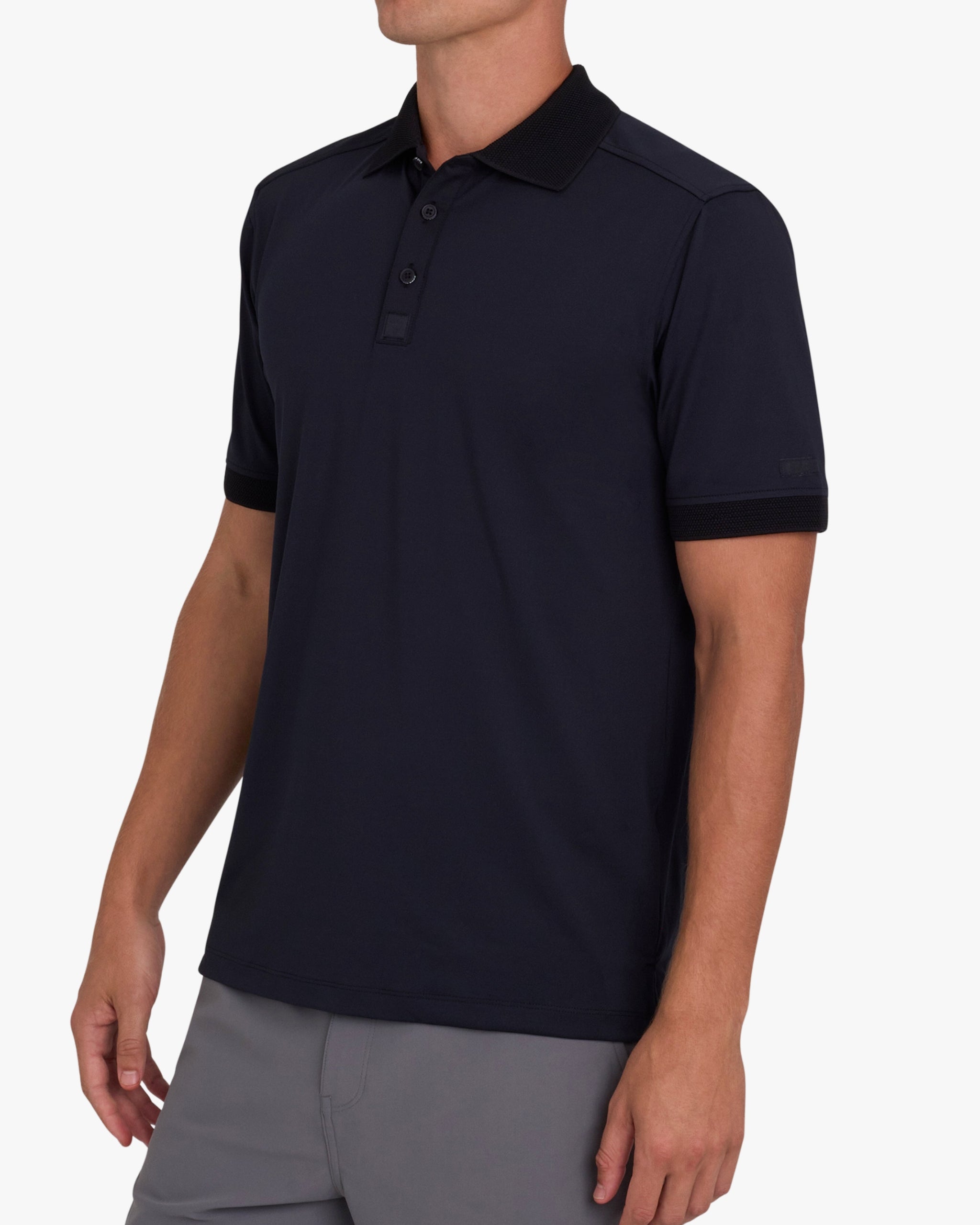 Ridge Performance Polo - Black-Ridge Performance Polo - Bad Birdie