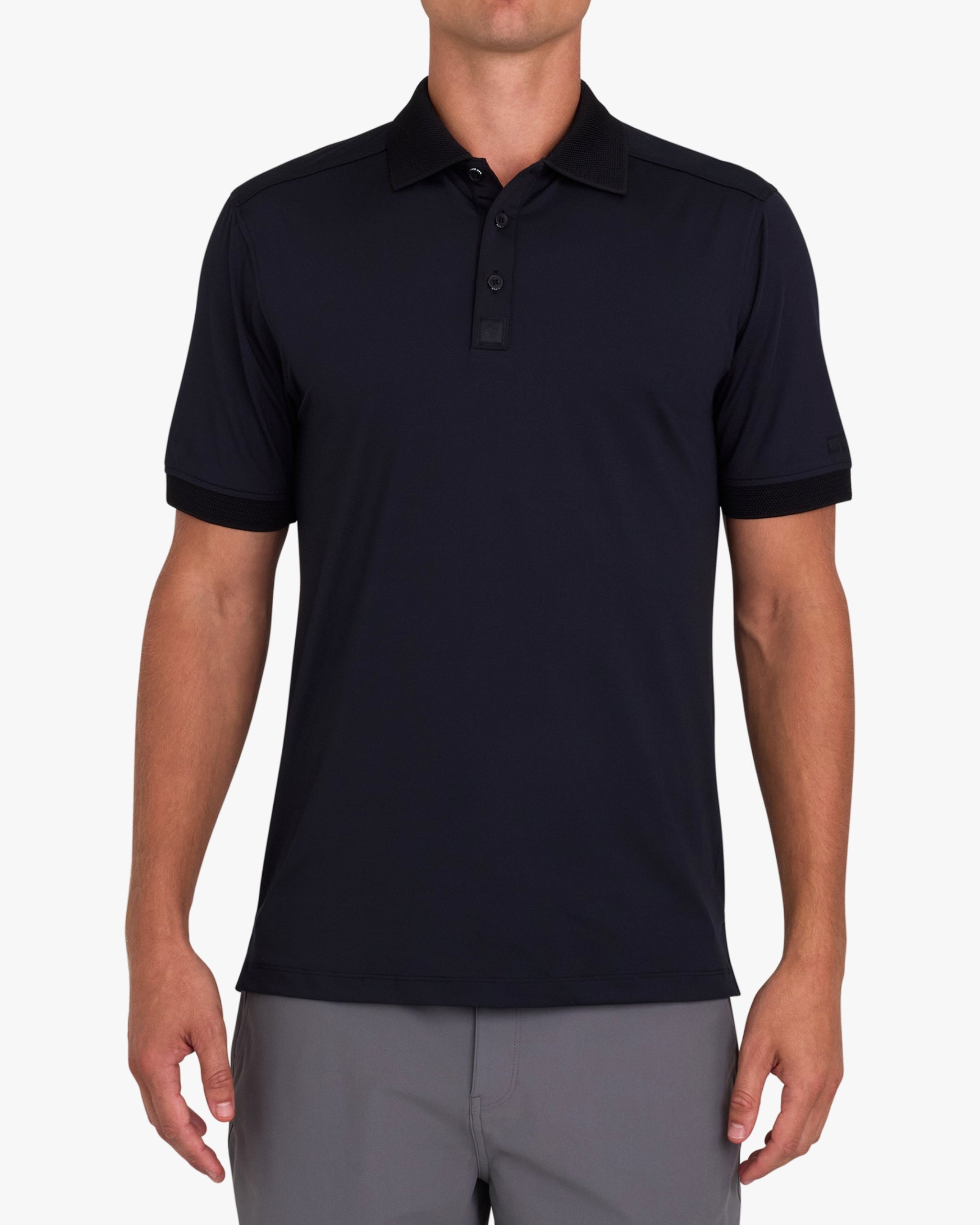 Ridge Performance Polo - Black-Ridge Performance Polo - Bad Birdie