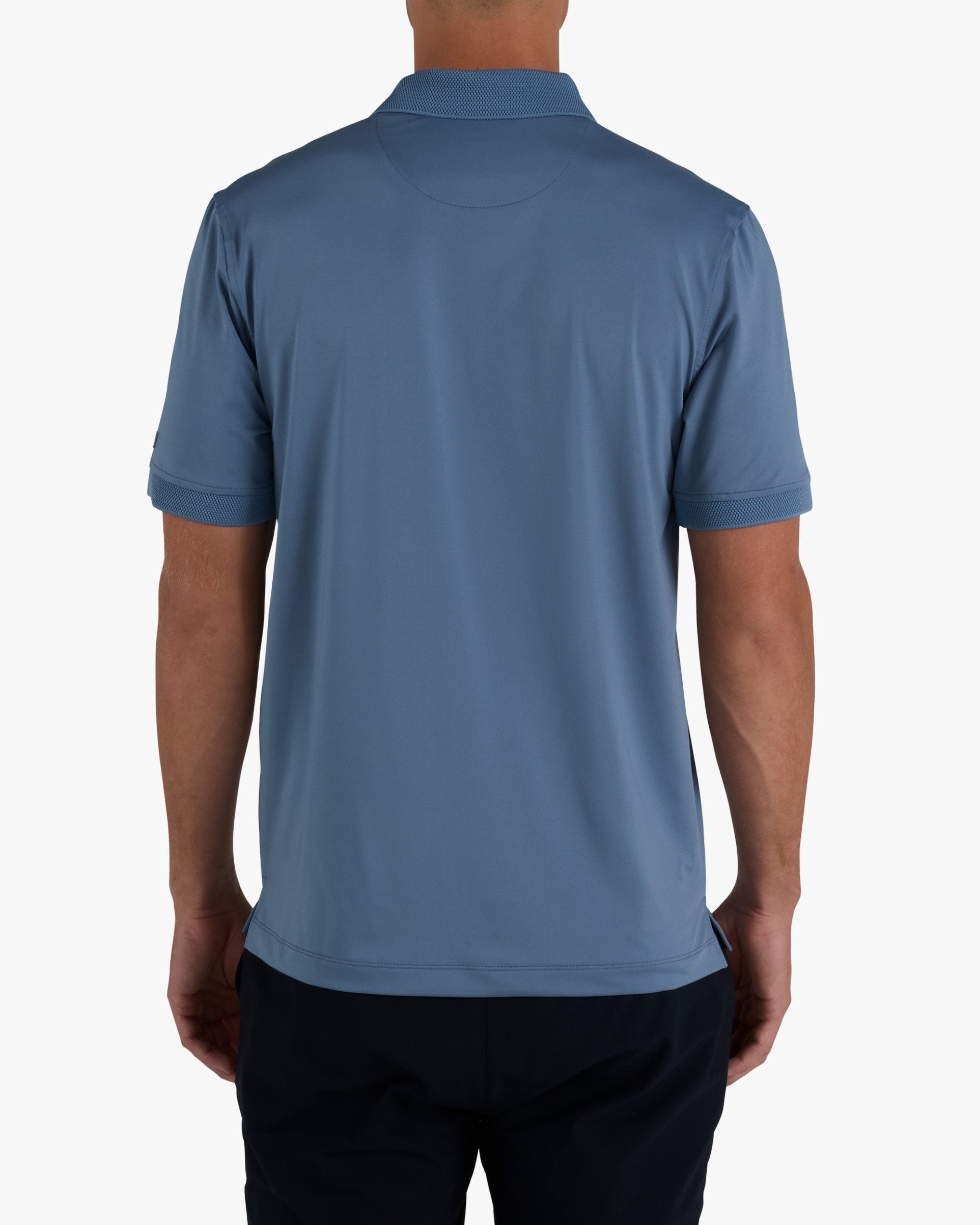 Ridge Performance Polo - Blue Mirage-Ridge Performance Polo - Bad Birdie