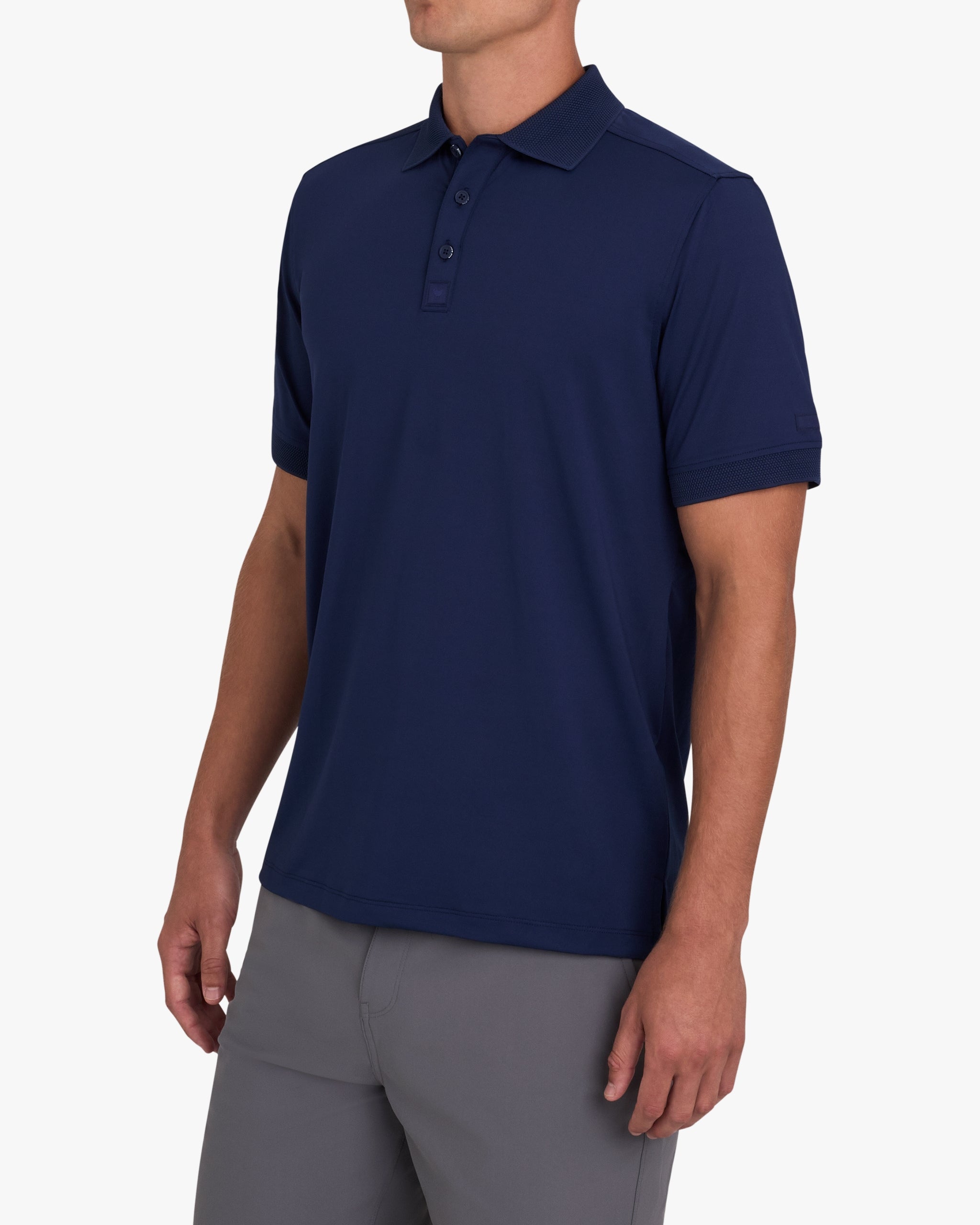 Ridge Performance Polo - Dark Navy-Ridge Performance Polo - Bad Birdie
