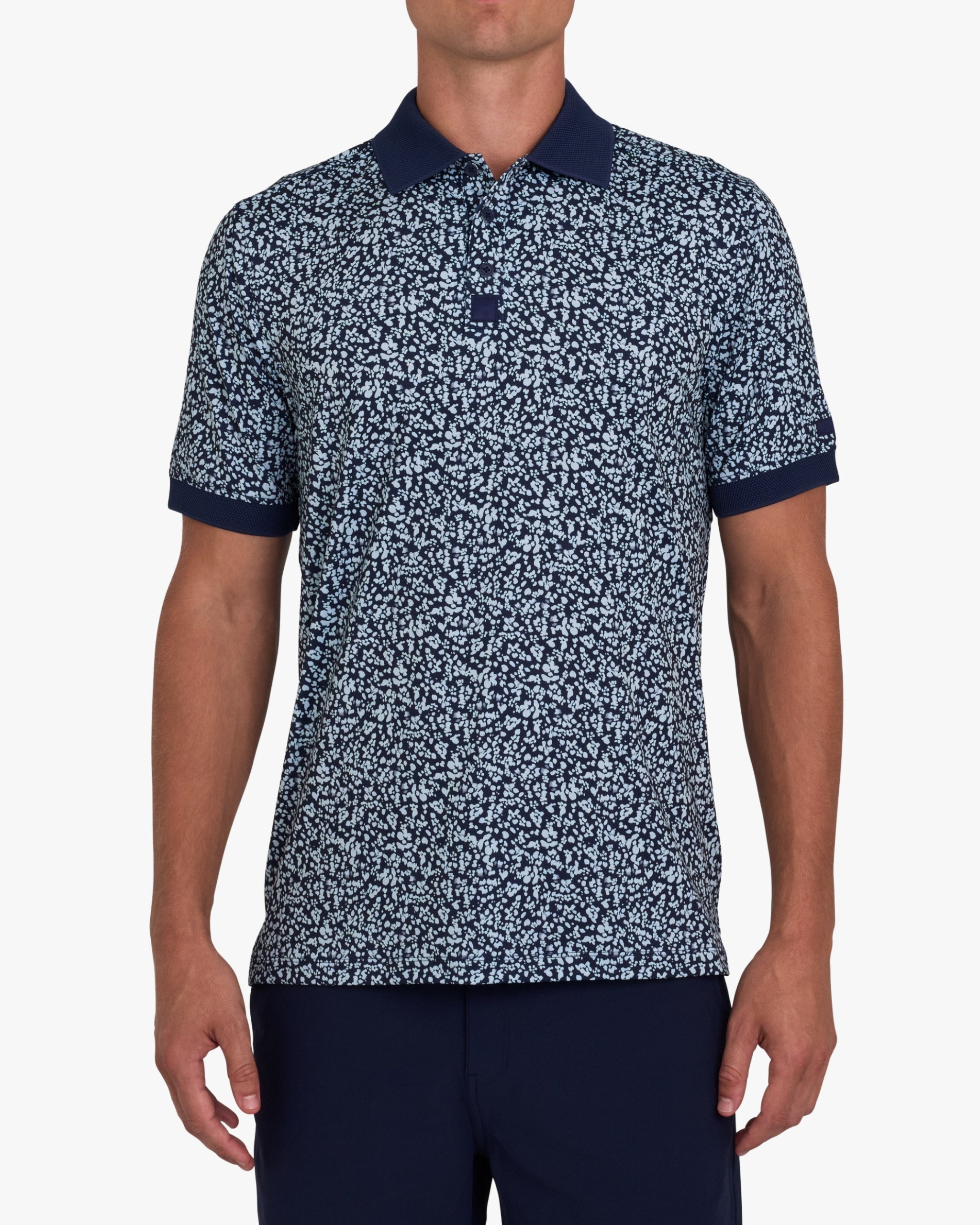 Ridge Performance Polo - Mini Mood - Dark Navy-Ridge Performance Polo - Bad Birdie