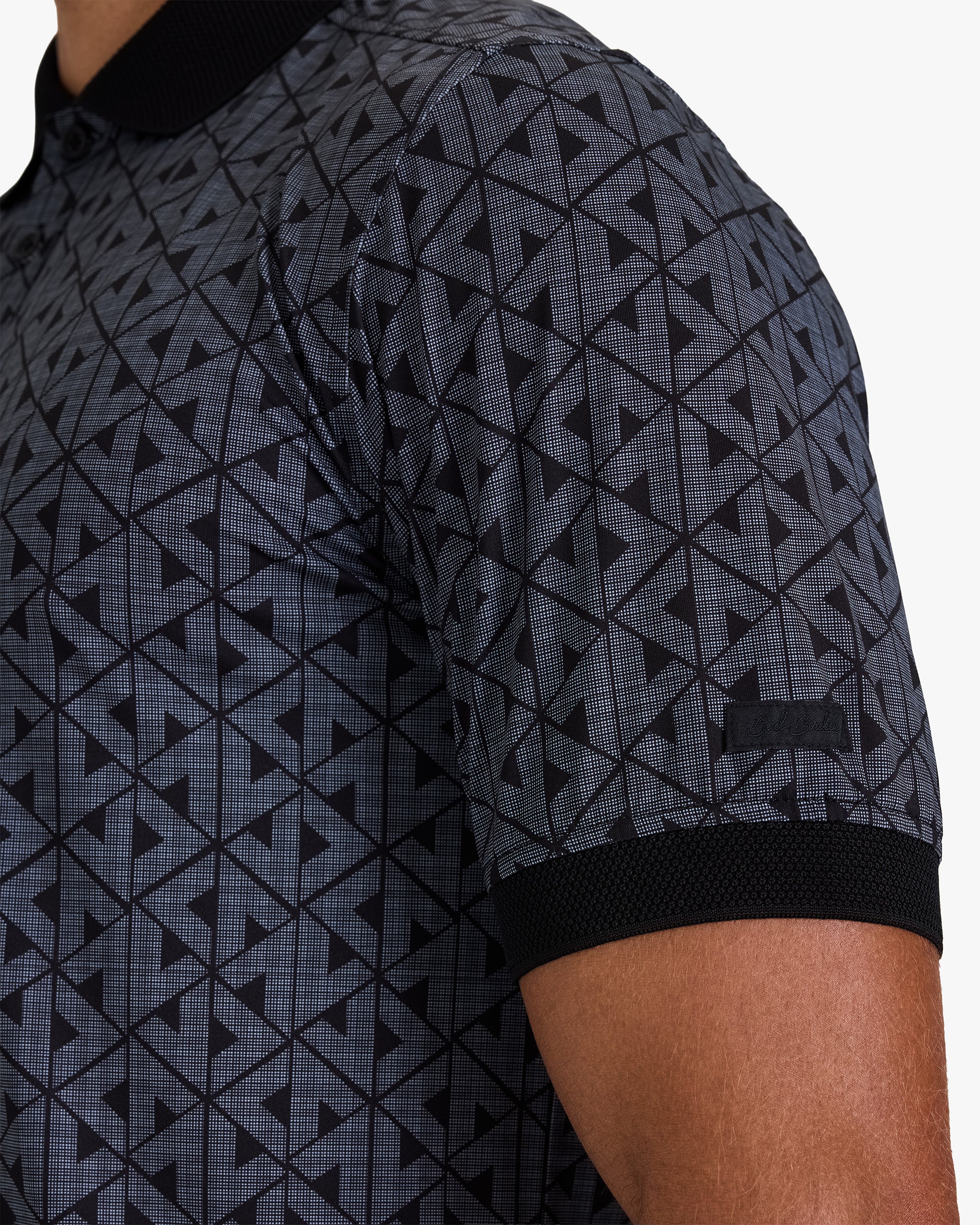 Ridge Performance Polo - Nightcap - Black-Ridge Performance Polo - Bad Birdie