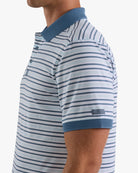 Ridge Performance Polo - Stripe Right Blue Mirage-Ridge Performance Polo - Bad Birdie