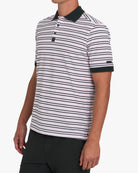 Ridge Performance Polo - Stripe Right Frosty Petal-Ridge Performance Polo - Bad Birdie