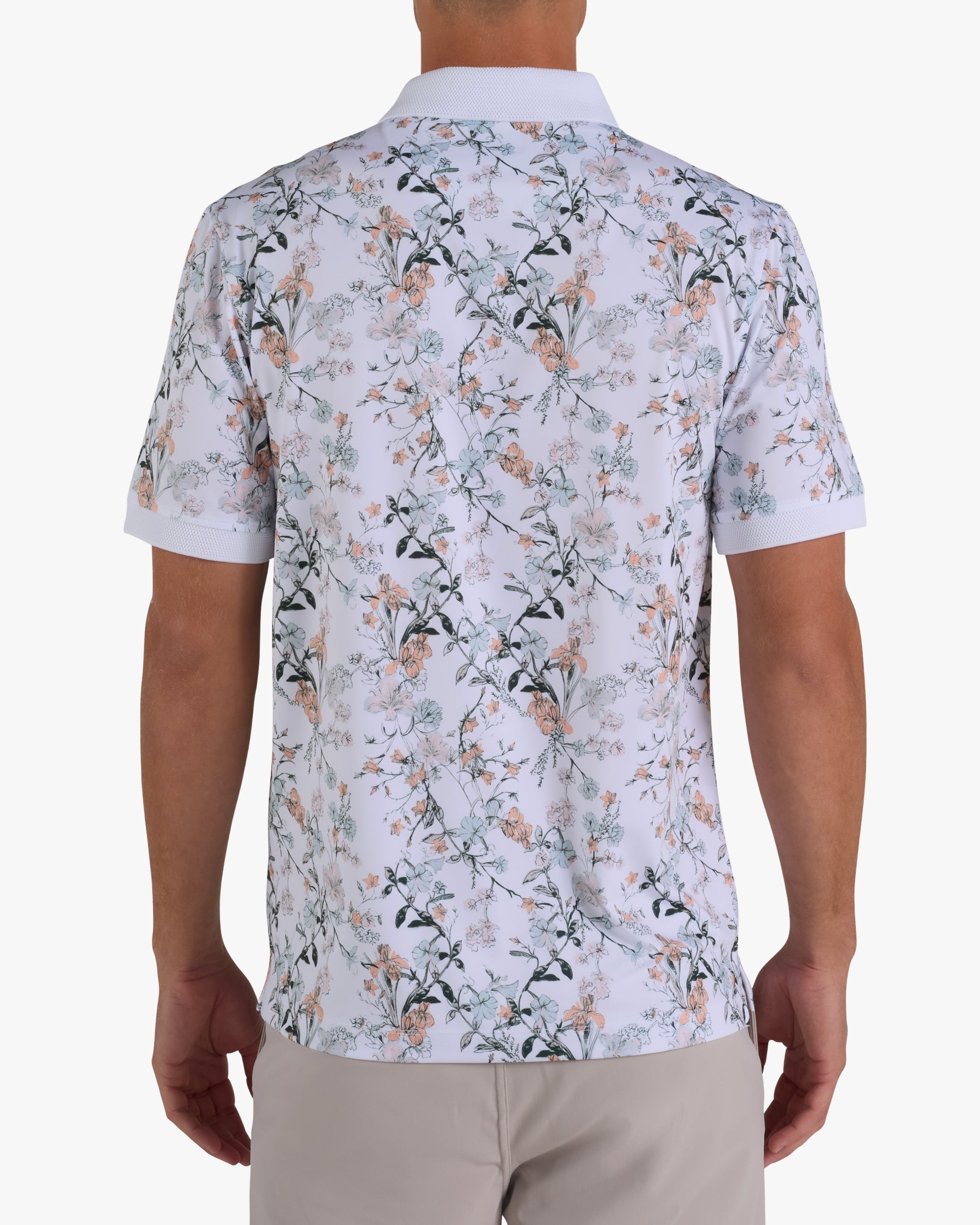 Ridge Performance Polo - Wild One - Frosty Petal-Ridge Performance Polo - Bad Birdie