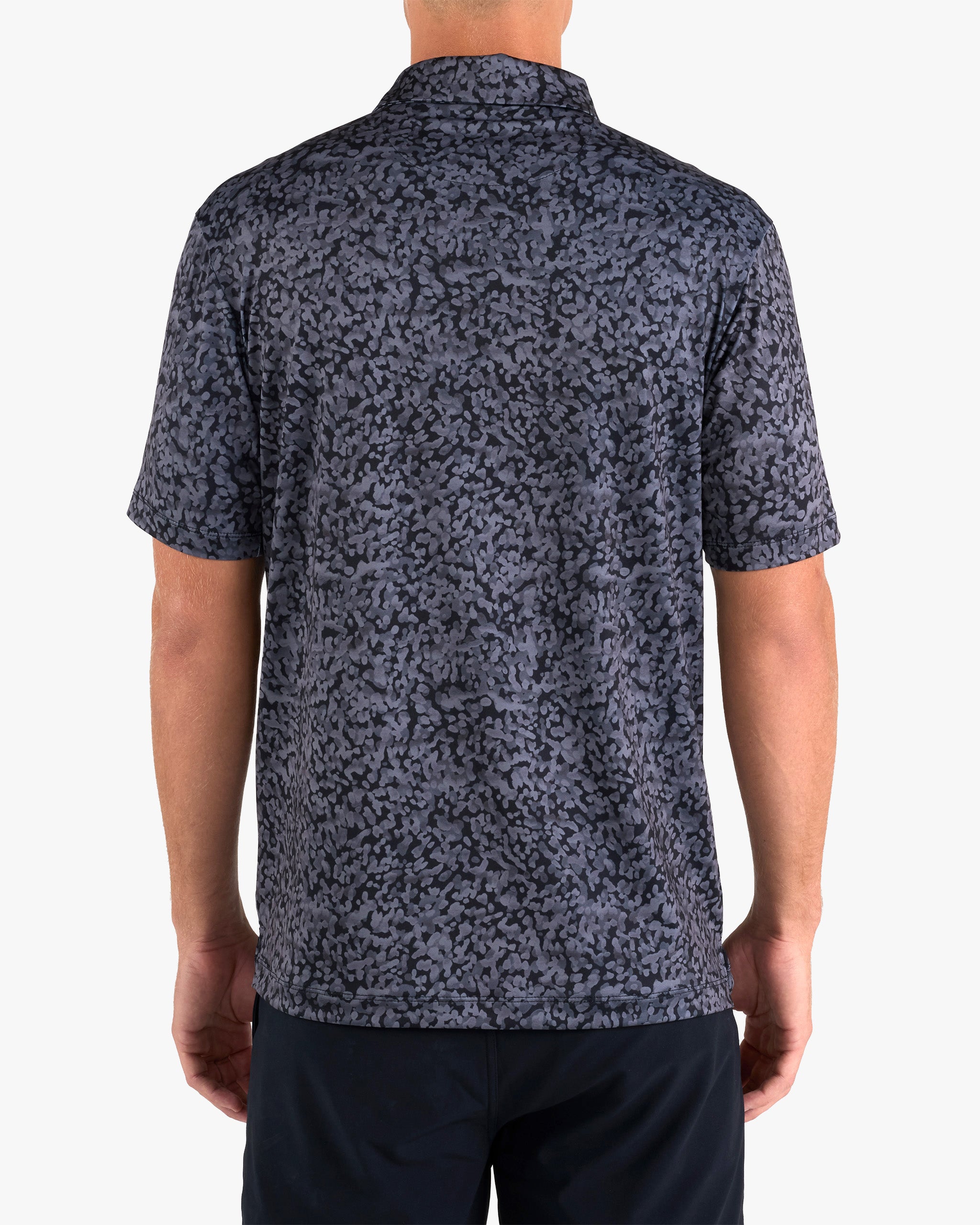 Salt Shaker - Black-Core Performance Polo - Bad Birdie